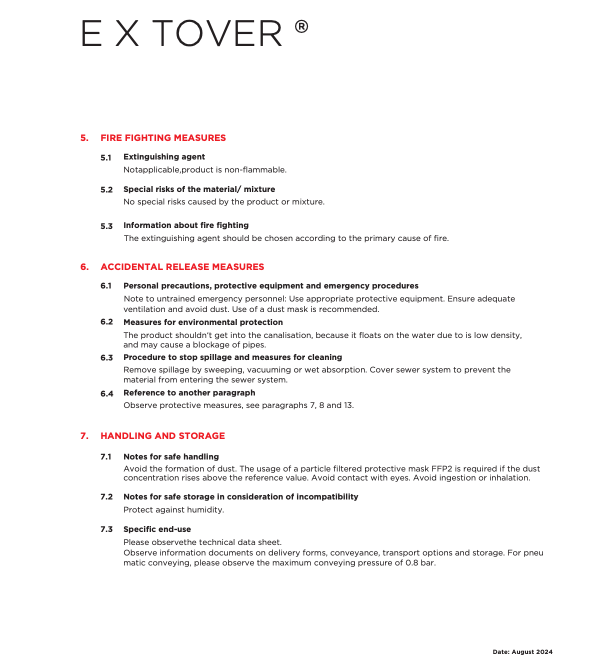 Extover® — Canadian-Made Lithium-Battery Fire Protection